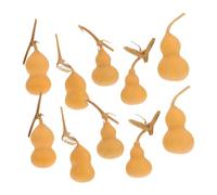 Milisten 10 Piezas de Calabazas Mini Artesanales de Material Sintético para Decoración de Oficina y Tienda Tacto Cómodo y Fácil de Colocar Varios Estilos