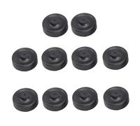 Milisten 10 Piezas Membrana de Silicona para Bomba de Aire de Acuario Accesorios para Peceras Diámetro Interior Exterior Negro y Fácil de Usar