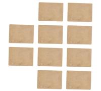 Milisten 10 piezas Moxas Cakes Pequeñas Cuadradas para Moxibustión Hechas con Material Añejo Efecto Calor Continuo para Relajación Corporal Portátiles para Viajes y Uso Diario