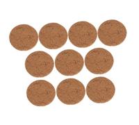 Milisten 10 piezas Palomas Incubadora de fibra de coco duradera y transpirable base de nido para accesorios de pájaros y práctico