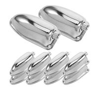 Milisten 10 Unidades de Orejetas Metálicas para Caja de Batería Lugs de Doble Extremo Ajustables Accesorios Resistentes para Instrumentos de Percusión Gancho de Garra para Bombo y