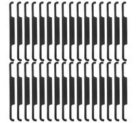 Milisten 100 piezas Ganchos para Cojines de Coche Clips de Fijación Aplicables para Fundas de Asiento Gancho para Reposacabezas Accesorios de Sujeción para Tapicería Automotriz