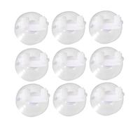 Milisten 10piezas Abrazaderas Ventosas Acuario Fijador Pecera Clip Bomba Abrazadera Transparente Ventosas