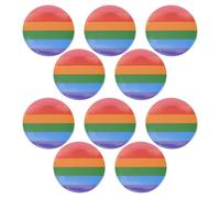 Milisten 10piezas De De Bandera Lgbtq Para Del Broches De Esmalte Para y Desfiles De Concienciación