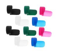 Milisten 10piezas Protector De Pulgar Para Clarinete Almohadilla De Silicona Suave Soporte Pulgar Accesorios Para Conciertos y Festivales