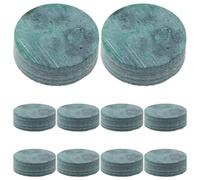 Milisten 10piezas Puntos de Guitarra de Malaquita Verde Marcadores de Posición de Punto para Incrustaciones de Diapasón Accesorio de Partes de Instrumentos Musicales