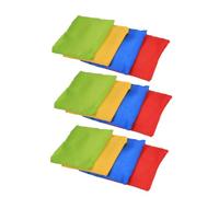 Milisten 12 Piezas Bolsas para al Aire Juguetes de Exterior Coloridos para Ejercicios de Coordinación y Diversión Infantil Color Aleatorio Color Aleatorio