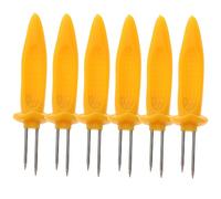 Milisten 12 piezas Tenedores de Inoxidable Reutilizables para Barbacoa Set de Utensilios para Cocinar y Servir Exterior Mango Ergonómico y de Limpiar