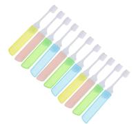 MILISTEN 12 Unids Cepillos de Dientes Plegables Portátiles Cepillos de Goma Cepillo de Dientes Ortodoncia Cepillos de Dientes Cepillos de Dientes Niños Cepillos de Dientes Limpiadores de