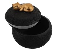 Milisten 12oz Urna para Mascotas Forma de Gato de Caja Conmemorativa para Cenizas de Perros y Gatos para Honrar Tu Mascota Fallecida