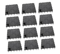 Milisten 12piezas Separador De De Placas De Filtrado para Peceras Tablero Divisor Práctico para Un Acuático Óptimo