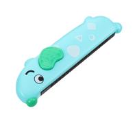 Milisten 16 Armónica Infantil De Dibujos Animados Harmónicas Para De Bebé s Para Adultos Principiantes Mini Instrumentos El Plastico Sky-blue
