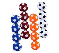 Milisten 16 Piezas Bolas de Reemplazo para Futbolín Accesorios de Mesa de Fútbol Plástico y Seguro para Diversión Familiar y Color Aleatorio Color Aleatorio