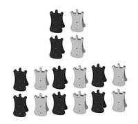 Milisten 16 Piezas Silenciador Erhu Herramientas Erhu Afinación Muda Clip Mudo Erhu Mudo Puente Erhu Práctica De Erhu Sintonizadores Finos Erhu Violín Mudo Acero Galvanizado Guitarra Huqin