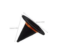 Milisten 16piezas Tapón De Botella De Vino Forma De Sombrero De Bruja Mini Sombreros De Bruja Negros De Fieltro Para Manualidades Disfraces y Fiestas De Halloween