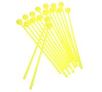 Milisten 1bolsa Baquetas Para Tambor De Mano Para Niño Niña Bolsa Amarilla Ayuda Didáctica Para Desarrollo Manual y Musicales Infantiles