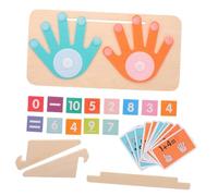Milisten 1juego Bloques Montessori De Matemáticas para Juguetes Educativos De Cálculo De Manipulación para Aprendizaje Casa y Prescolar Desarrollo De Habilidades Lógicas y Matemáticas