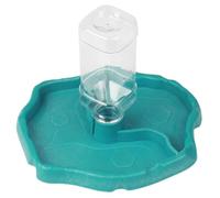 Milisten 1juego Dispositivo De Alimentación Automática para Reptiles Plato De Agua y Comida Decorativo Accesorios para Barbudos y Tortugas De Limpiar y