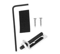 Milisten 1juego Guitarra Eléctrica Trémolo De Reemplazo Soporte De Cuerdas y Rodillo Accesorios Para El Expresión Musicalnegro