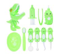 Milisten 1juego Kit De De Dentista para Juego De Simulación De Dinosaurios Juguetes Educativos Cuidado Set para Juego De Roles y Aprendizaje Infantil