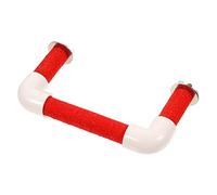 Milisten 1juego Perchero para Periquitos y Juguete De para Aves De Molienda De Resistente y Estable para Jaulas y Entrenamiento De Color Rojo