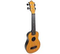 Milisten 1juego Ukulele De Madera Para Principiantes De Instrumento Musical Para Niño Niña Para Iniciación Musical Liviano y Portátil