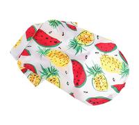 Milisten 1pieza Camiseta Verano para Ropa Hawaiana Transpirable y para Pequeñas y Diseño Divertido Protección Solar para Cachorros
