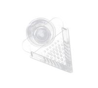 Milisten 1pieza Taza De Alimentación Acrílica para Dispositivo Transparente De Comida para De Agua y Ventosa Alimentador De Gusanos De para Decoración De