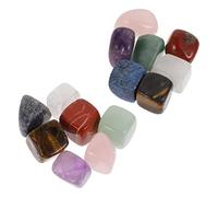 Milisten 2 Establecer Cristales de Curación Chakra Piedras Caídas Y Pulidas Natural Reiki Energía Piedra Chakra Piedras Prensa Piedras Para Equilibrar Meditación Calmante Color Mixto