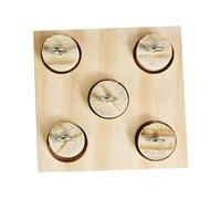 Milisten 2 Juegos Juguetes de Entrenamiento para Rompecabezas de Madera para Pájaros Juguetes de Inteligencia para Pericos Cacatúas y Conures Seguro y Divertido para Mordisquear y Jugar