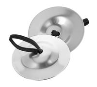 Milisten 2 pares Finger Cymbals para Danza de Belly Dance Zills de Hierro Vintage Mini Instrumentos de Percusión para Fiesta Infantiles Sonido y Diseño Elegante