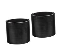 Milisten 2 Piezas Acoplador de Manguera de Silicona Recto Conector de Silicona Durable para Industrial Reemplazo para Acoplamientos