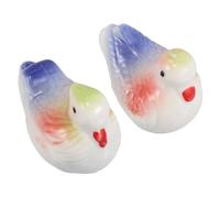 Milisten 2 Piezas Adornos De Pato Mandarín Soporte para Cuchara y Palillos Soporte para Palillos Soporte para Utensilios De Cocina Reposacucharas para Vajilla Resto De Vajilla Cerámica