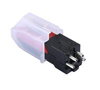 Milisten 2 Piezas Aguja De Reproductor De Vinilo Cartuchos De Tinta Placa Giratoria Adaptador De 45 Registros Aguja De Repuesto Para Registro Vinilos Accesorios Tocadiscos Componente