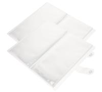 Milisten 2 Piezas Álbum de Entradas Transparentes, Folleto de Almacenamiento de Billetes, Pp, para 60 Tickets, Organizador de Tarjetas y Fotos, para Vacaciones y Obsequio a Familia, Amigos