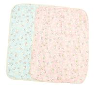 Milisten 2 Piezas Almohadilla para Hacer Pipí De Hámster Largo Orinar Jaula Revestimientos Mascota Estera Pee Pads Hámsters Pañal Interior Almohadillas Fibra De Poliéster y TPU Impermeable