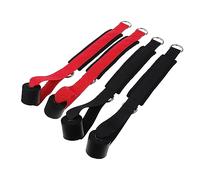 Milisten 2 Piezas Anclaje de Puerta para Bandas de Resistencia de Cuerda de Tiro para Entrenamiento Gimnasio y Rehabilitación Física Color Aleatorio