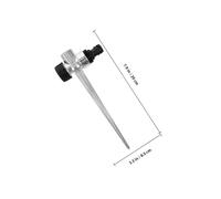 Milisten 2 piezas Base Soporte Aspersores de Jardín con Estacas Afiladas Soporte Plástico para Riego Automático Base Conectable para Césped y Huerto