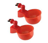 Milisten 2 Piezas Bebedero Automático para y Aves Dispensador de Agua Práctico y Duradero para Gallinas y Codornices para y Doméstico