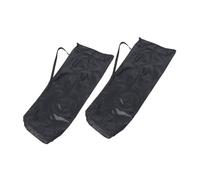 Milisten 2 Piezas Bolsa de Almacenamiento para Cochecito paseante Cubierta de Viaje de Viaje Plegable Bolsa de Almacenamiento de Cochecito Bolso de chequeo de Cochecito Tela Oxford Negro