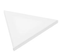 Milisten 2 Piezas de Tablero de Pintura Creativa Triangular 15 Cm, Panel Irregular para Pintura al Óleo y Acrílicos, Lienzo de Algodón para Estudiantes y Artistas, Decoración Artística