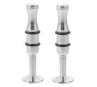 Milisten 2 piezas Dispositivo Entrenamiento Fuerza Bucal para Saxofón Trompeta Trombón y Trompa Mejora Control y Precisión Músicos