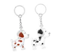 Milisten 2 Piezas Dog Hair Keepsake Keychain Transparent Memorial Bag Charm For Pet Hair Collection Portable Puppy Souvenir For Daily Use and Travel