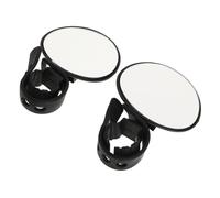Milisten 2 piezas Espejos Bicicleta Rotativos para Manillar Montaje Doble Resistente para Espejo Retrovisor Seguro y Ajustable para Ciclismo