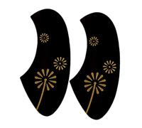 Milisten 2 Piezas Golpeador de Ukelele Protección Antiarañazos Calcomanía Protectora para Ukulele, Fácil de Reemplazar y Aplicar