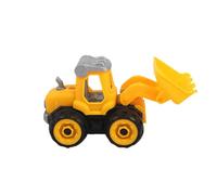 Milisten 2 Piezas Juguete de Ensamblaje de Vehículos de Ingeniería para Excavadora Amarilla y Bulldozer Material Plástico Seguro Educativo y Divertido para Desarrollar Habilidades
