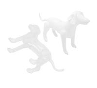 Milisten 2 Piezas Juguetes Inflables para Perros Modelo De Cachorro Modelo De Ropa Decoraciones para Fiestas De Cachorros Exhibición De Collar De Perro De Polivinilo