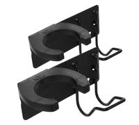 Milisten 2 Piezas Percha para Micrófono de Metal Soportes para Micrófono Colgador de Pared para Ktv Escenario de Hogar
