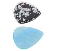 Milisten 2 Piezas Púa De Guitarra Plumillas De Guitarra Accesorios De Bajo Púa De Ukelele Selecciones De Pulgar Para Selecciones De Dedo De Bajo Accesorios De Resina