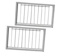 Milisten 2 Piezas Puerta para Jaula De Puerta Trampa Reforzada Seguridad para Pelecheros Actividad para Carrera y Salto